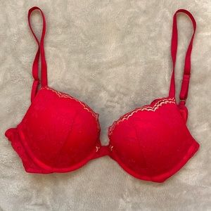 Victoria secret Red dream angels push up bra